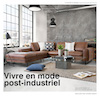 galerie du meuble divan brun loft - Commercial - Photographe Claude Mathieu - Studio PUB PHOTO