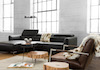 galerie du meuble divan noir fauteuil brun loft - Commercial - Photographe Claude Mathieu - Studio PUB PHOTO
