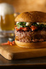 burger banh mi - Culinaire - Photographe Claude Mathieu - Studio PUB PHOTO