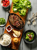 steak coreen - Culinaire - Photographe Claude Mathieu - Studio PUB PHOTO
