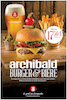 affiche archibald burger frittes bière - Publicitaire - Photographe Claude Mathieu - Studio PUB PHOTO
