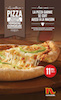 pizza garnie surgelée normandin - Publicitaire - Photographe Claude Mathieu - Studio PUB PHOTO